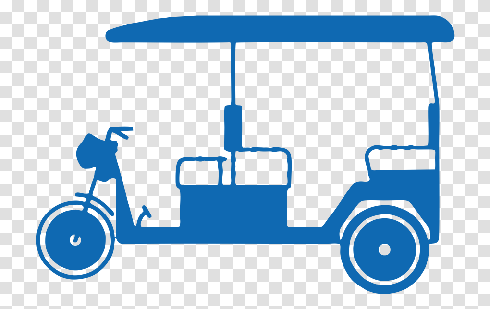 E Rickshaw Battery Icon Clipart E Rickshaw Line Art, Vehicle, Transportation, Golf Cart, Kart Transparent Png