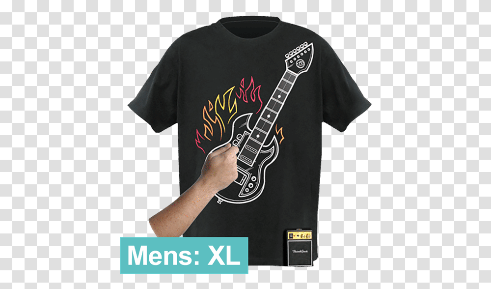 E Textiles T Shirt, Guitar, Leisure Activities, Musical Instrument Transparent Png