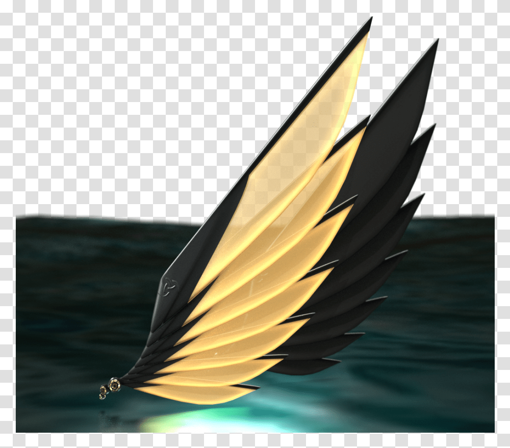 E V E Asgard Wings Black And Glow Gold Close Up, Bird, Animal, Light, Skin Transparent Png