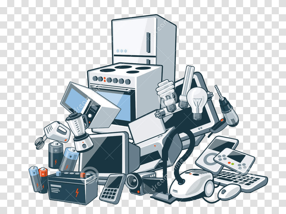 E Waste, Toy, Robot, Machine, Engine Transparent Png