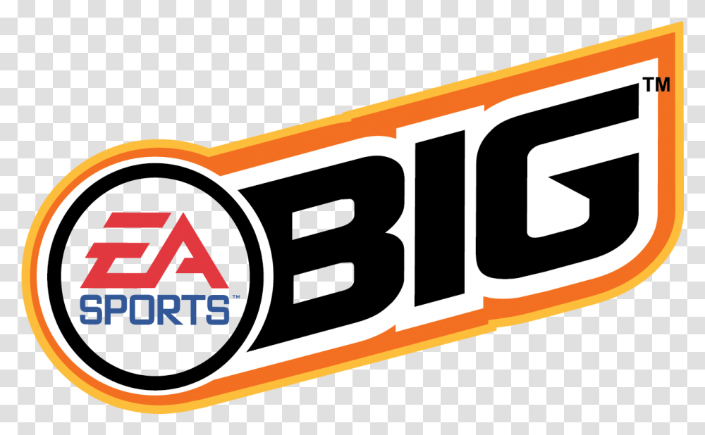 Ea Sports Big Logo, Label, Trademark Transparent Png