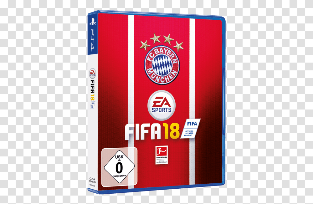 Ea Sports Fifa 18 Fc Bayern Edition Fifa 18 Ps4 Fc Bayern, Logo, Electronics Transparent Png