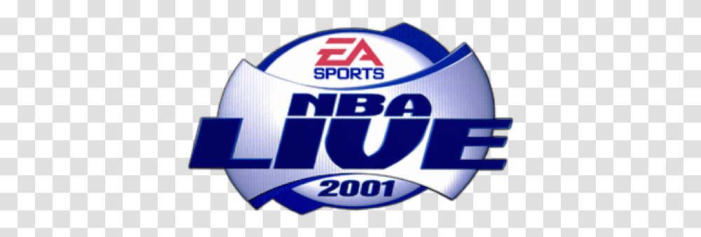 Ea Sports Nba Live 2001 Logo, Label, Text, Clothing, Symbol Transparent Png