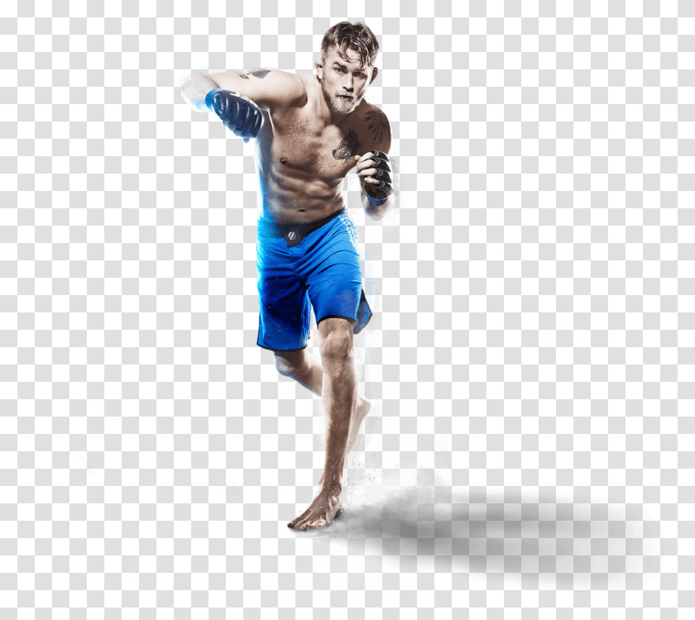 Ea Sports Ufc Xbox One Cover, Person, Shorts, Man Transparent Png