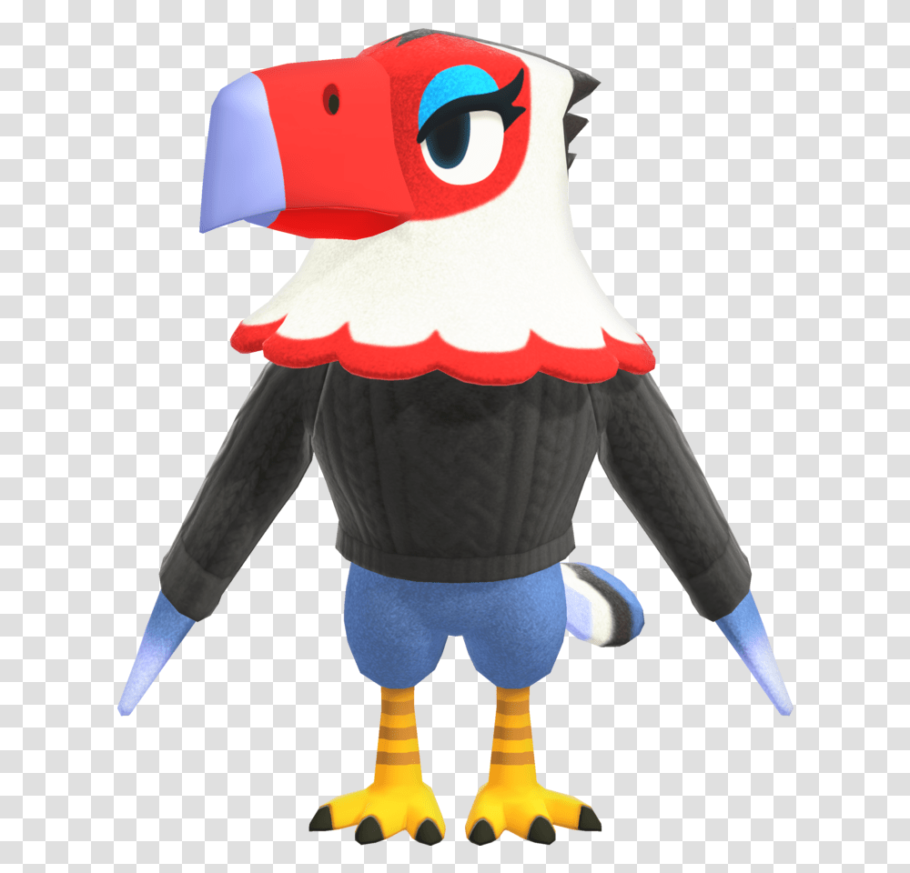 Eagle Apollo Animal Crossing New Horizons, Toy, Plush, Mascot Transparent Png