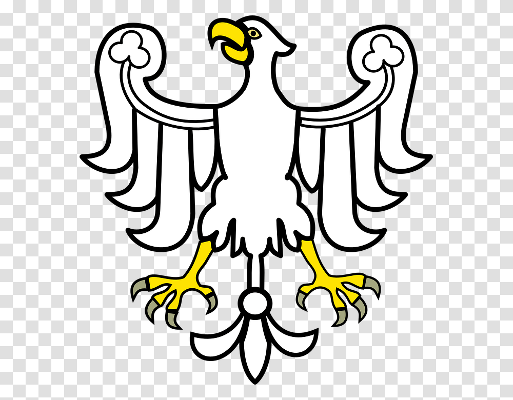 Eagle Bird Beak Yellow Symbol Icon Predator, Stencil, Emblem, Halloween Transparent Png