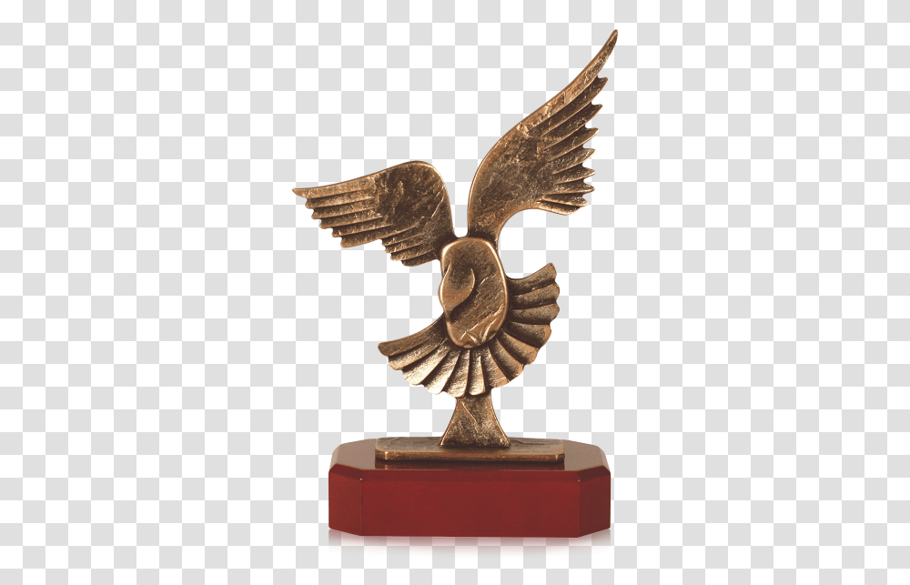 Eagle, Bronze, Sculpture, Statue Transparent Png