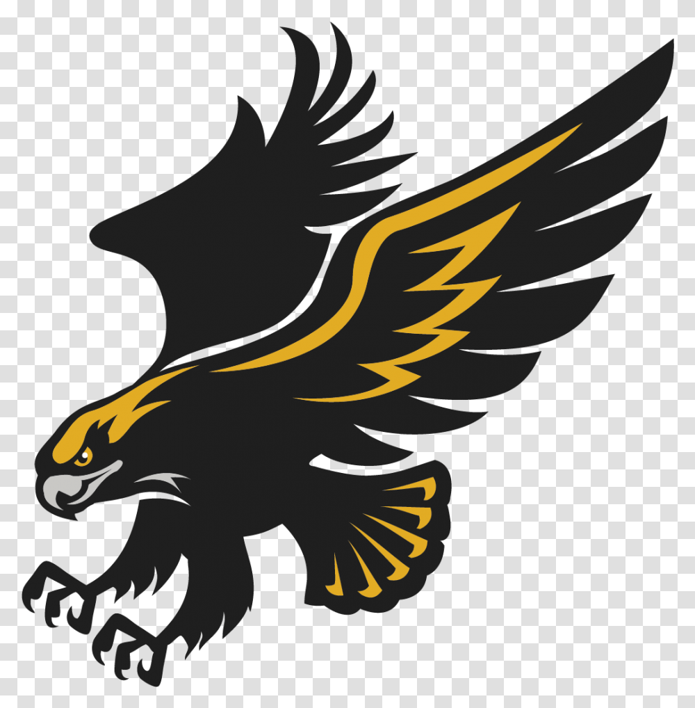 Eagle Claws Clipart Waltham High School Hawks, Bird, Animal, Emblem Transparent Png