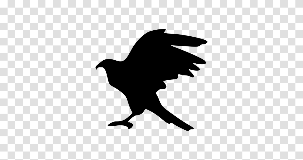 Eagle Clipart Silhouette, Gray, World Of Warcraft Transparent Png