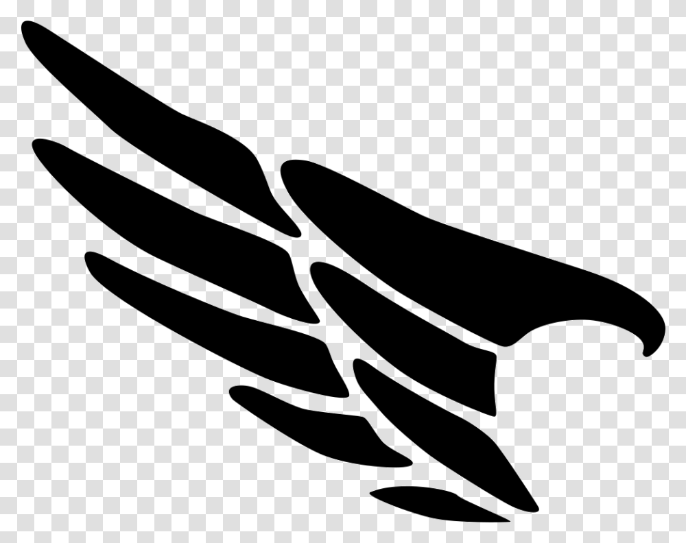 Eagle Eagle Wing Icon Free, Stencil, Silhouette, Knife Transparent Png