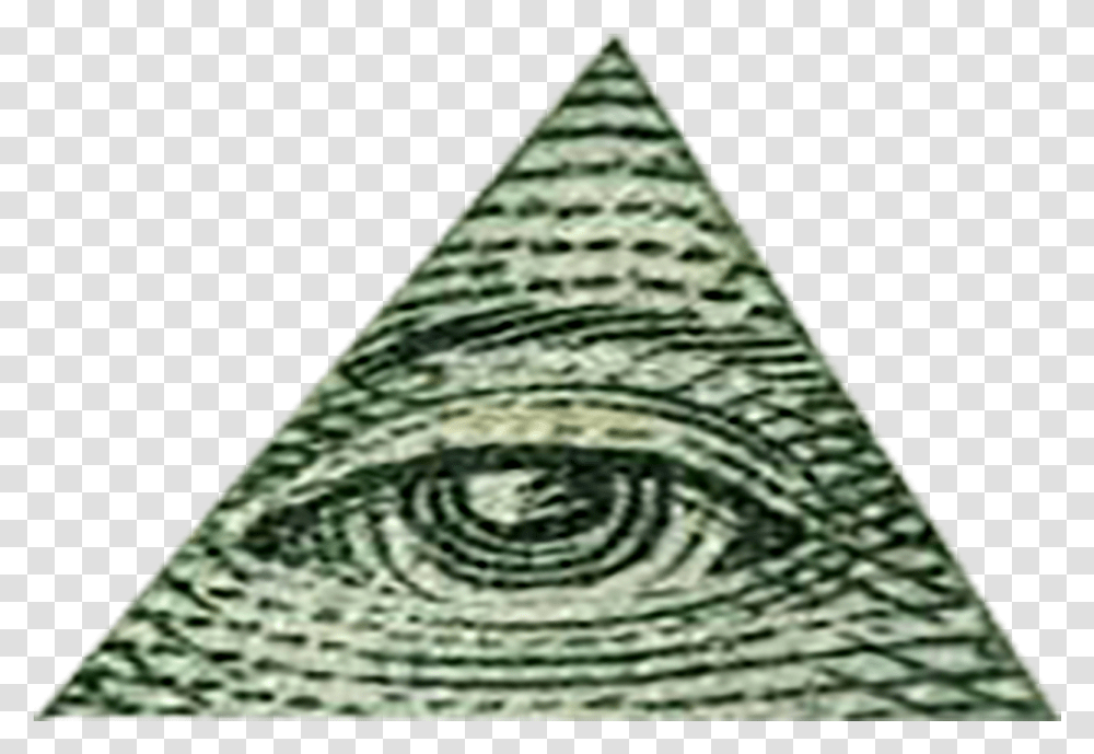 Eagle Eyeilluminati Photo Background 47705 Mlg Illuminati No Background, Triangle, Rug Transparent Png