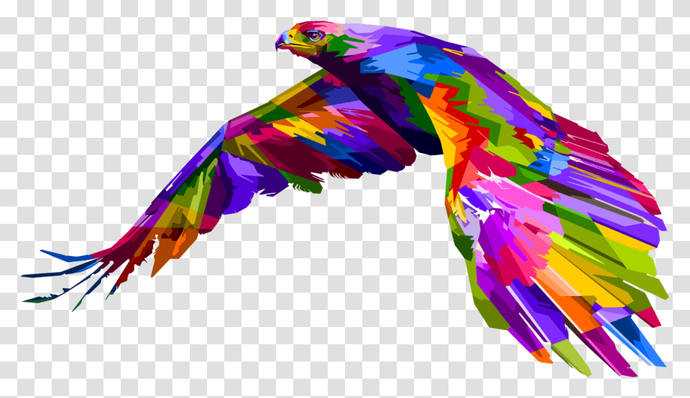 Eagle Geometry Bird Art, Toy, Kite Transparent Png