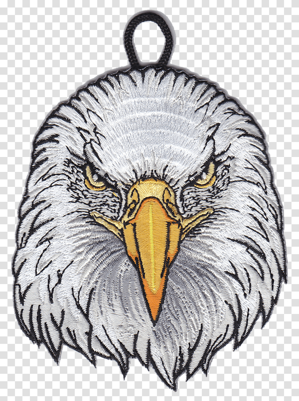 Eagle Head Critter Patch Bald Eagle, Bird, Animal, Beak, Zebra Transparent Png