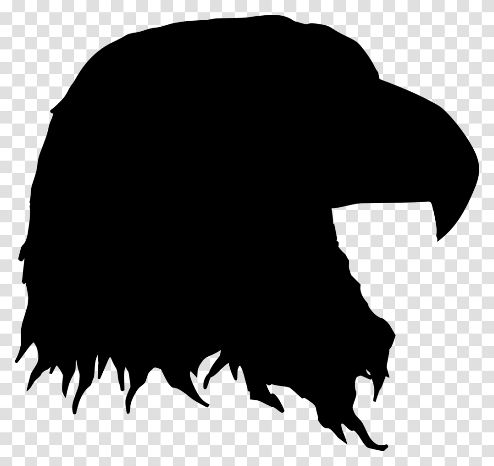 Eagle Head Silhouette, Gray, World Of Warcraft Transparent Png