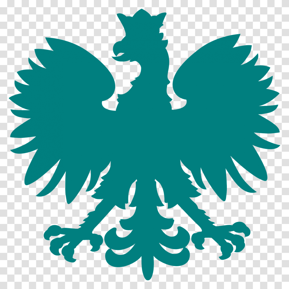 Eagle Heraldic Animal Silhouette Free Picture Polish Eagle, Leaf, Plant, Snowflake, Painting Transparent Png