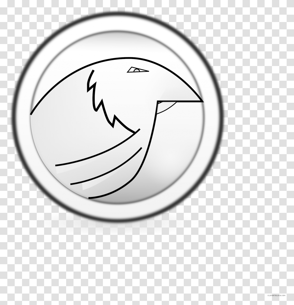 Eagle Logo Animal Free Black White Clipart Images Circle, Sphere, Astronomy, Gray Transparent Png