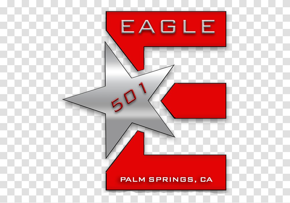 Eagle Logo Ps Site Graphic Design, Star Symbol, Advertisement Transparent Png
