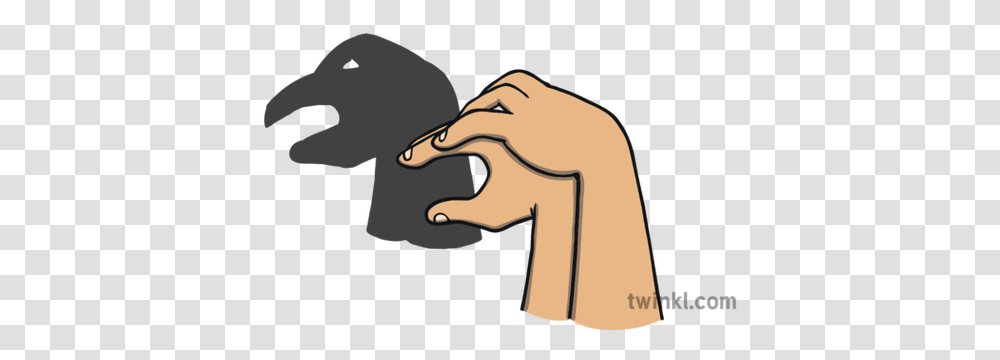 Eagle Shadow Puppet Hands Shadows Light Dark Animals Ks1 Eagle Shadow Puppet, Axe, Tool, Text, Face Transparent Png
