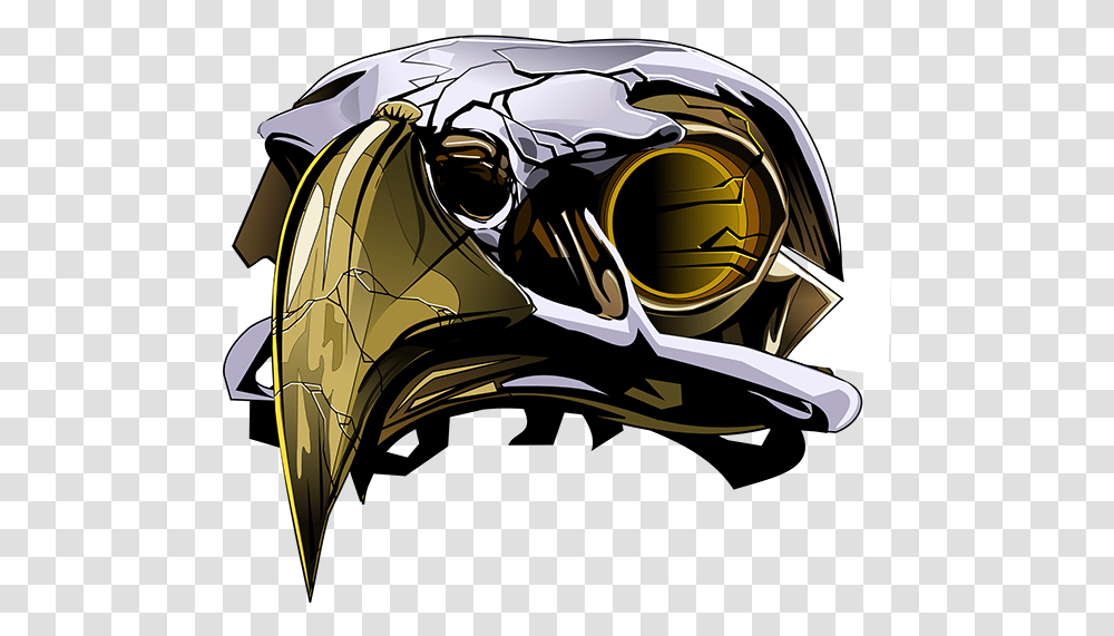 Eagle Skull Logo Vector, Helmet, Goggles, Accessories Transparent Png