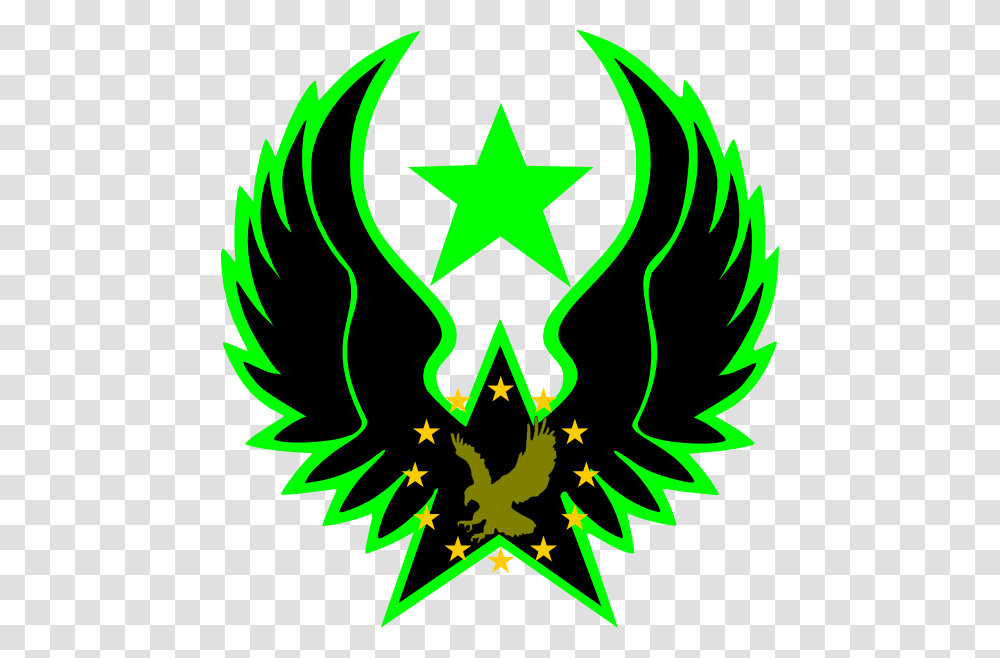 Eagle Star Hero Clip Art, Emblem, Star Symbol Transparent Png