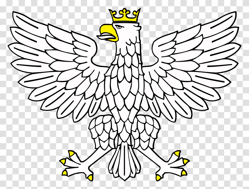 Eagle With A Crown, Bird, Animal, Emblem Transparent Png