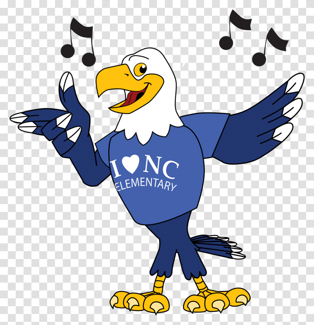 Eagle With Music Notes, Bird, Animal, Penguin, Jay Transparent Png