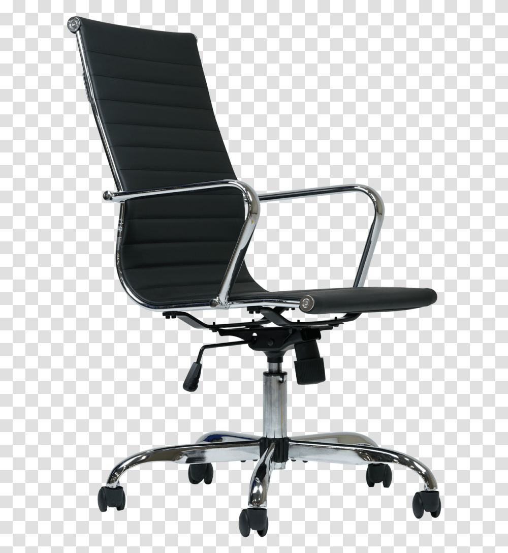 Eames Inspired Black Office Desk Chair Chair Desk Black, Furniture, Wheelchair, Tabletop Transparent Png