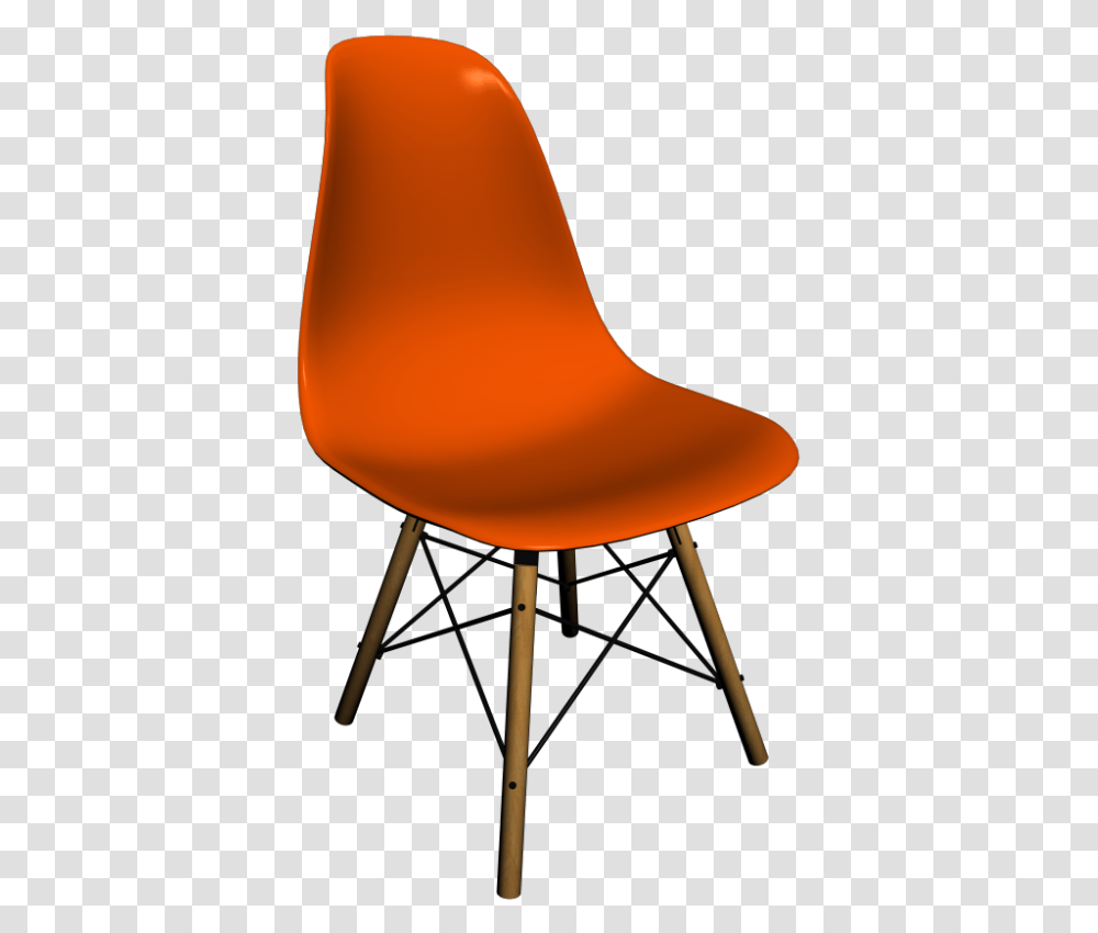 Eames Plastic Side Chair Dsw By Vitra Chair Top Side, Furniture, Lamp Transparent Png