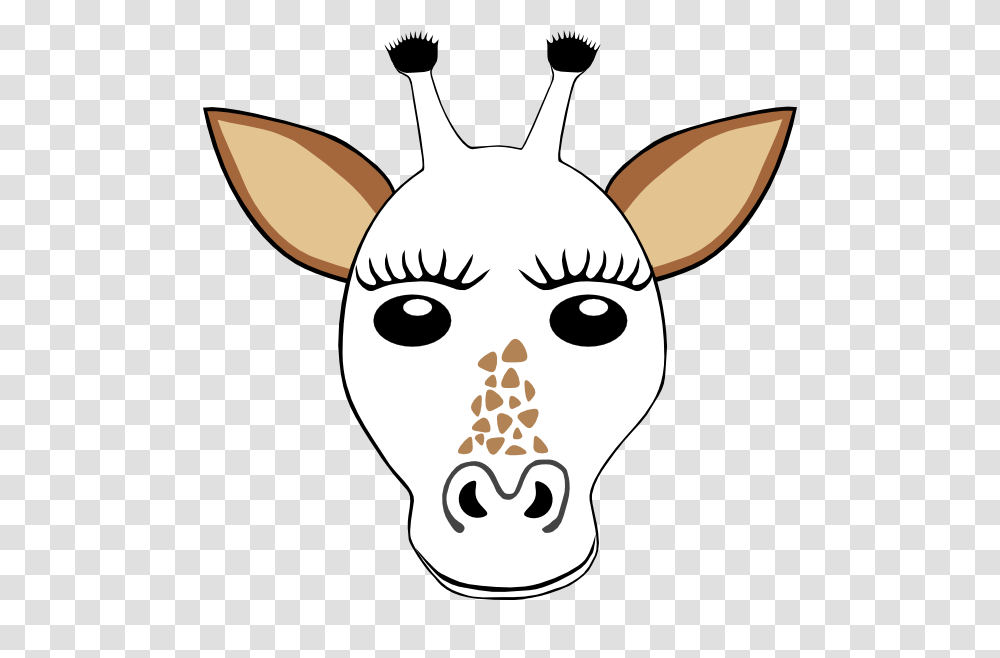 Ear Clipart Giraffe, Mammal, Animal, Stencil, Snowman Transparent Png