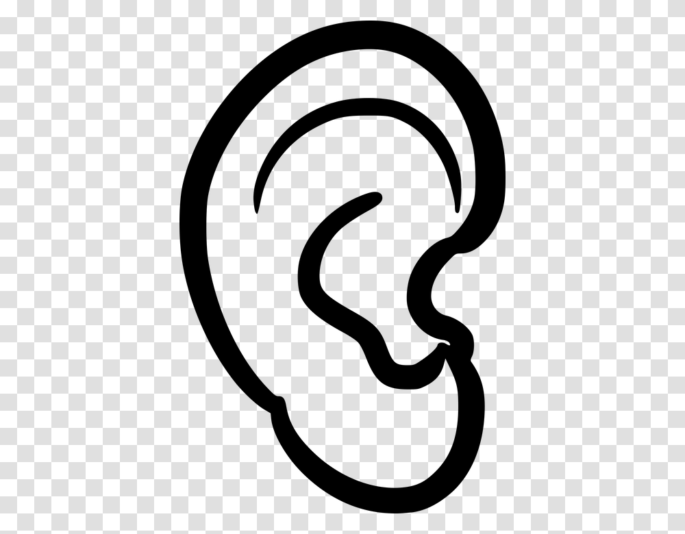 Ear Clipart Telinga, Gray, World Of Warcraft Transparent Png