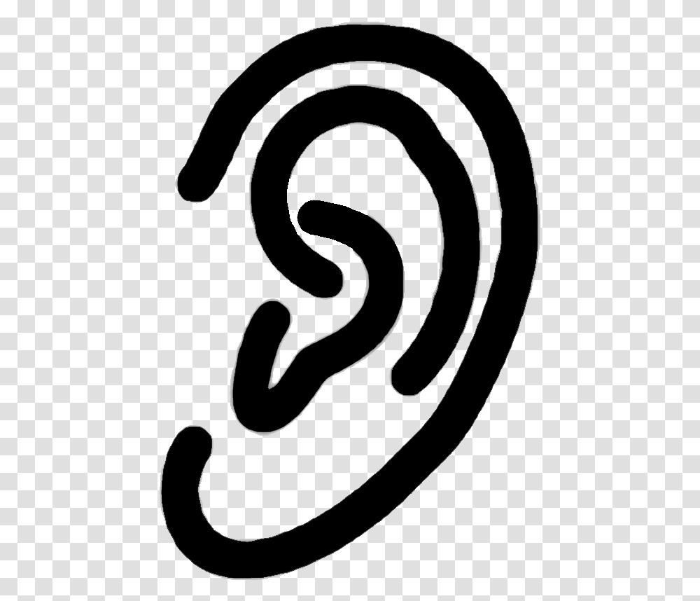 Ear Ear Background, Spiral, Coil Transparent Png