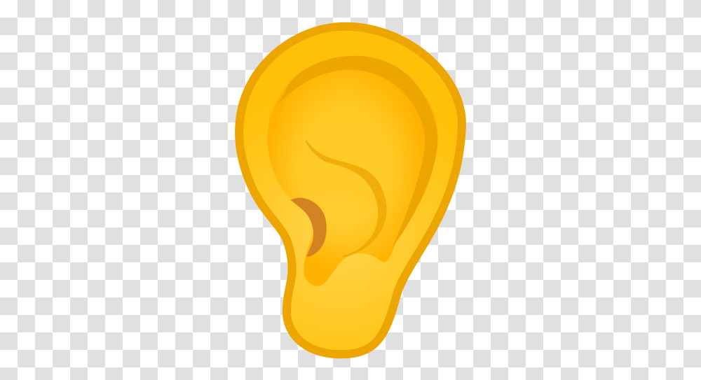 Ear Free Icon Of Noto Emoji People Ear Emoji, Light, Lightbulb Transparent Png