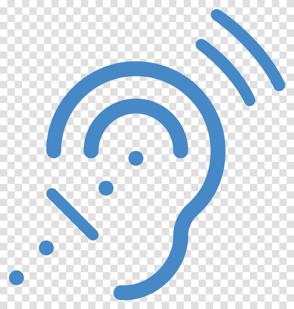 Ear Icon Background Ear Icon, Spiral, Face Transparent Png