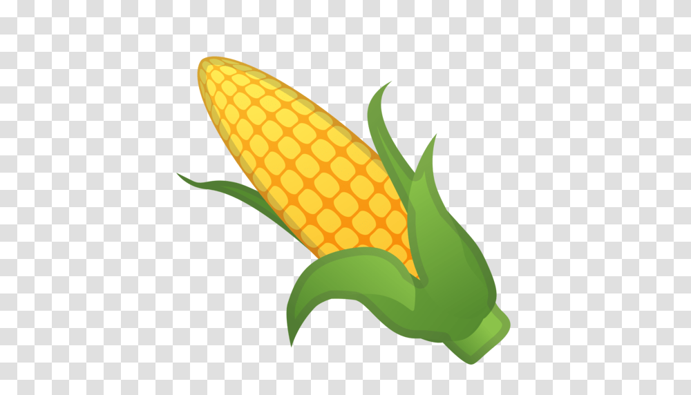 Ear Of Corn Emoji, Plant, Vegetable, Food Transparent Png