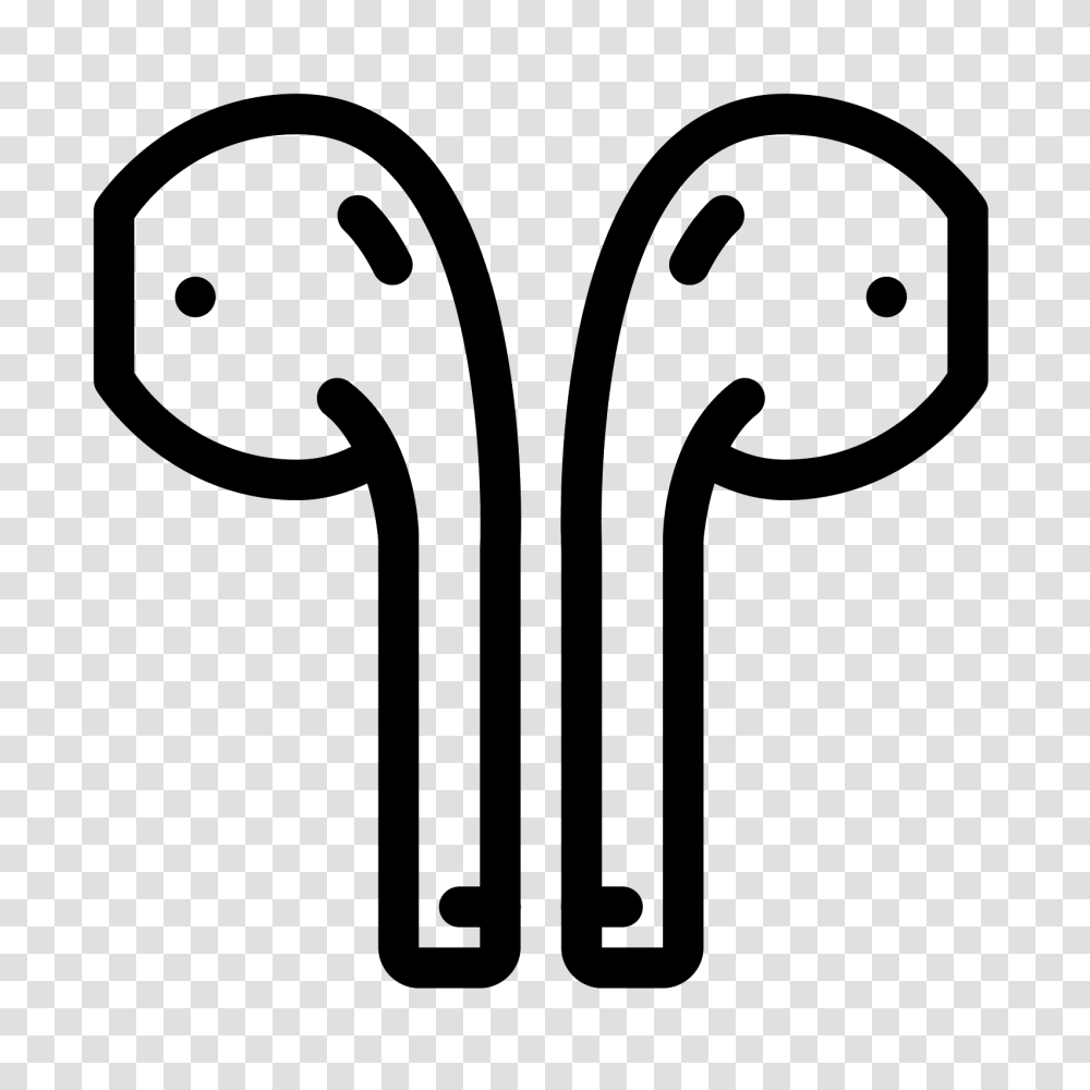Earbud Headphones Icon, Gray, World Of Warcraft Transparent Png