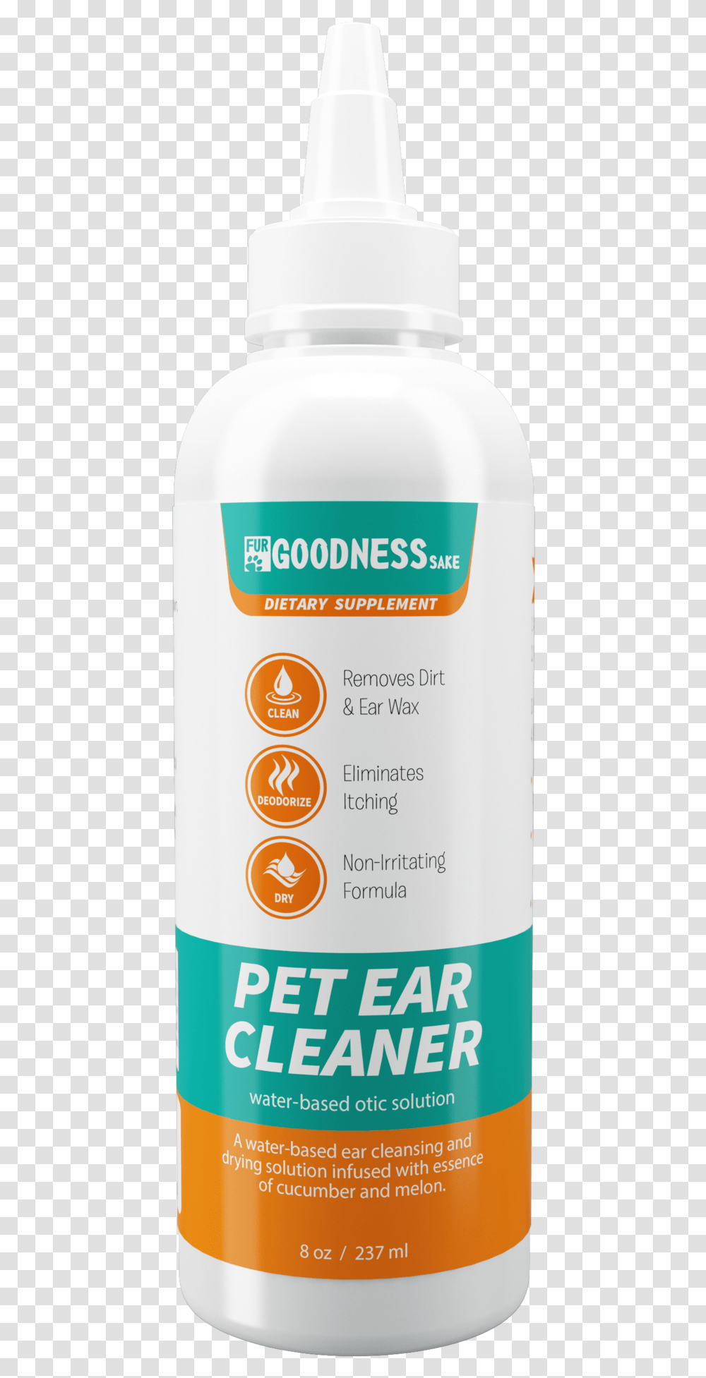 Eargold Dog Amp Cat Ear Cleaner Fur Goodness SakeClass Omegapet Dog Ear Cleaner, Sunscreen, Cosmetics, Bottle Transparent Png
