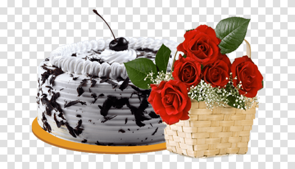 Earliest Delivery Today Wonders Red Rose Good Morning, Plant, Cake, Dessert, Food Transparent Png