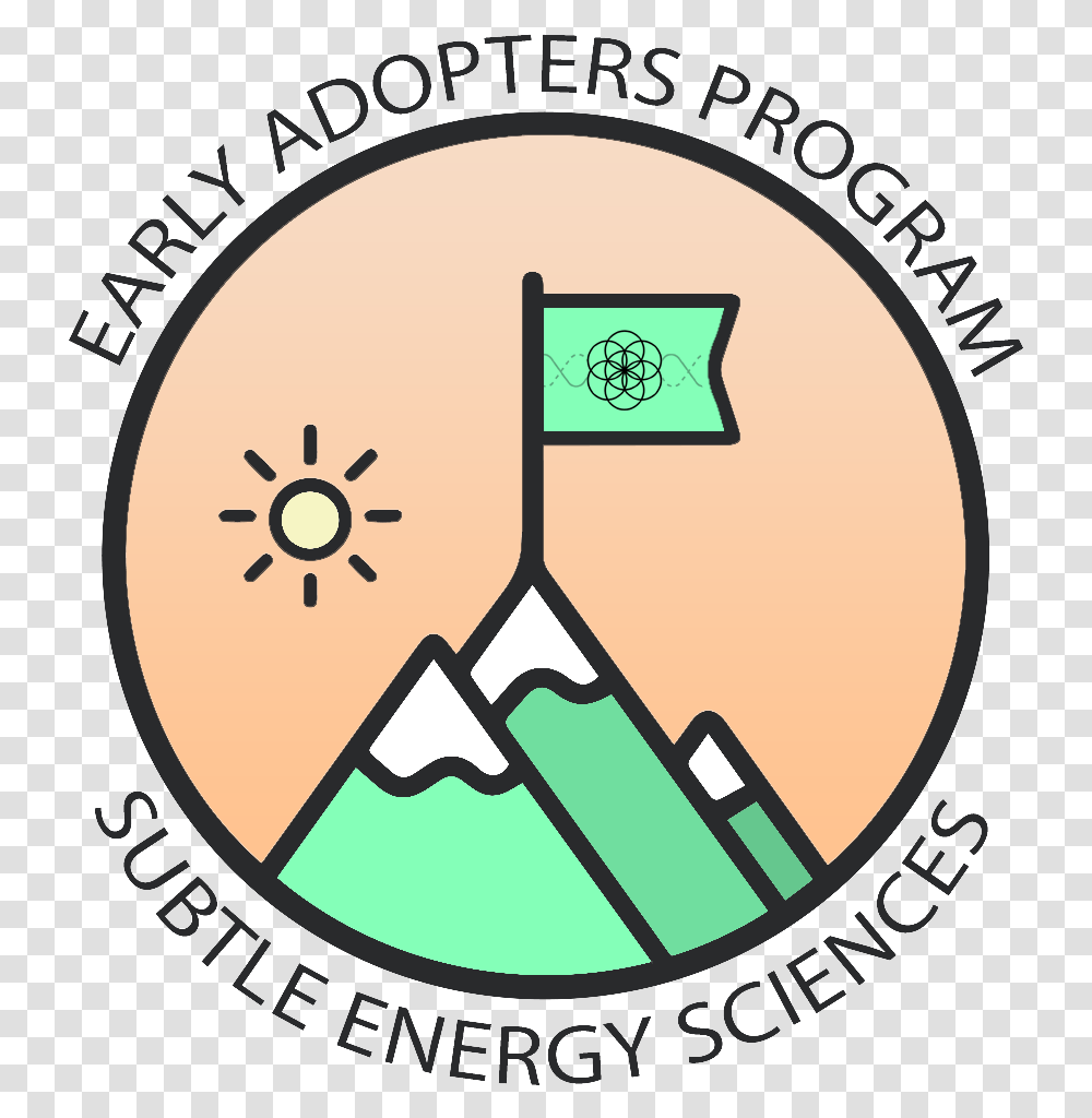Early Adoptersprogramorangeicon Subtle Energy Sciences Dot, Poster, Advertisement, Text, Label Transparent Png