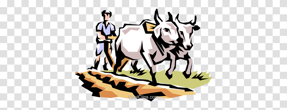 Early American Farmer Royalty Free Vector Clip Art Illustration, Person, Animal, Mammal, Herd Transparent Png