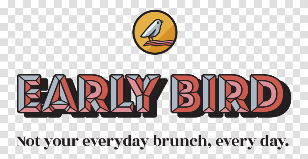 Early Bird Early Bird Omaha Logo, Text, Alphabet, Animal Transparent Png