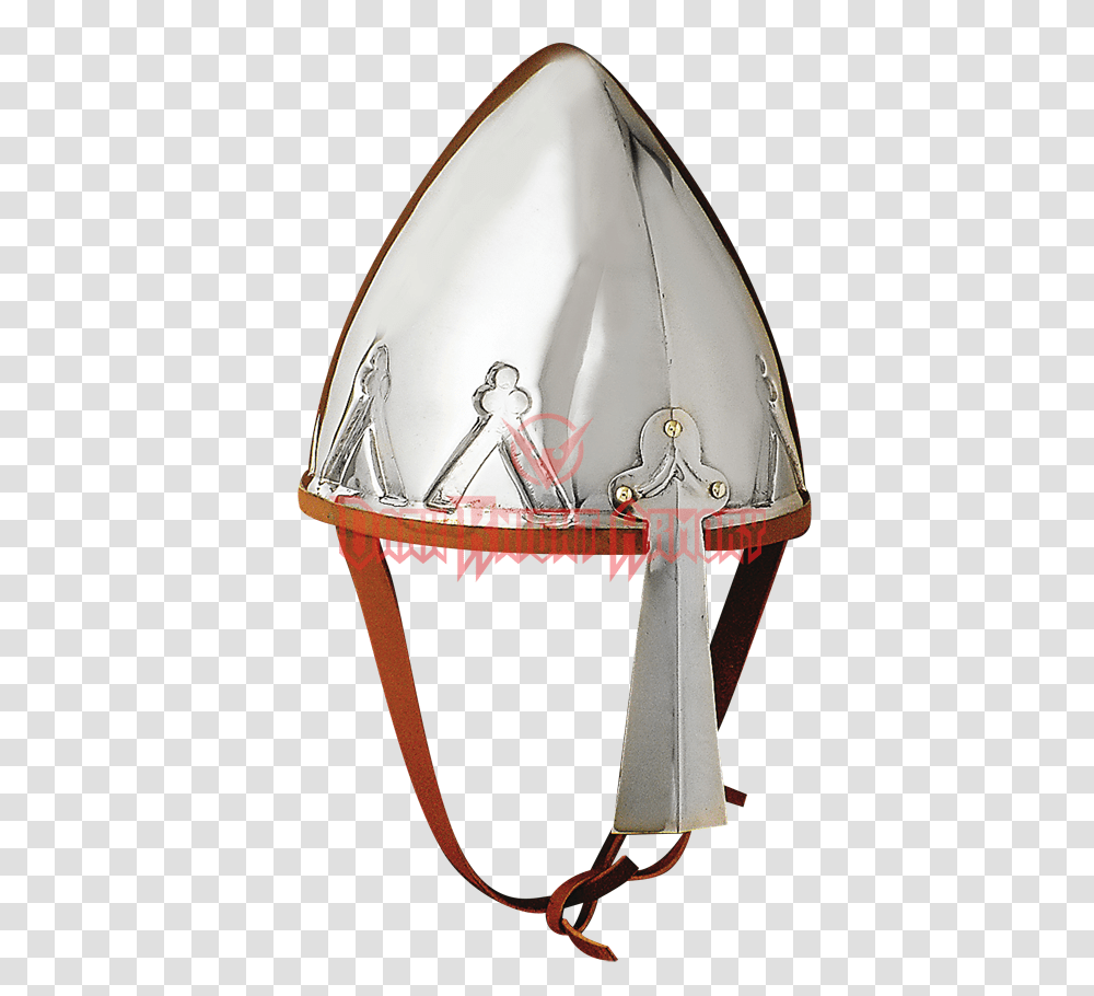 Early Crusader Trefoil Nasal Helmet, Apparel, Lamp, Hardhat Transparent Png