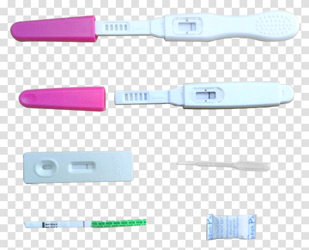 Early Detection One Step Pregnancy Test, Tool, Brush, Injection, Toothbrush Transparent Png