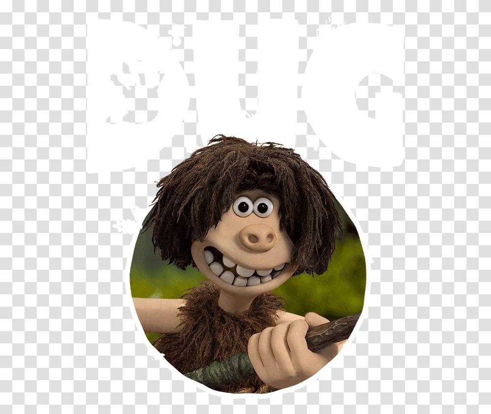 Early Man Main Character, Word, Face, Person Transparent Png