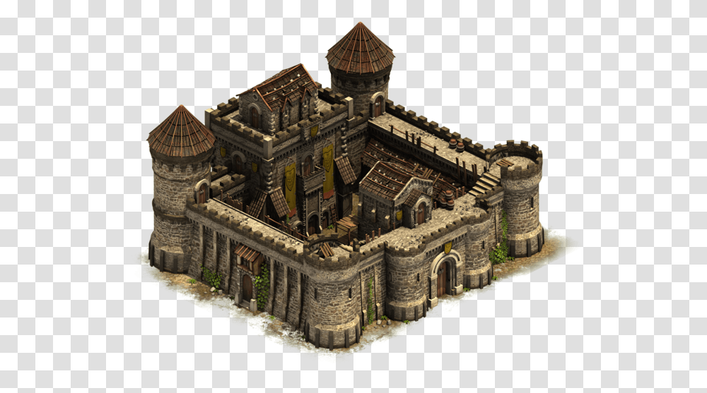 Early Middle Age Forge Of Empire, Castle, Architecture, Building, Landscape Transparent Png