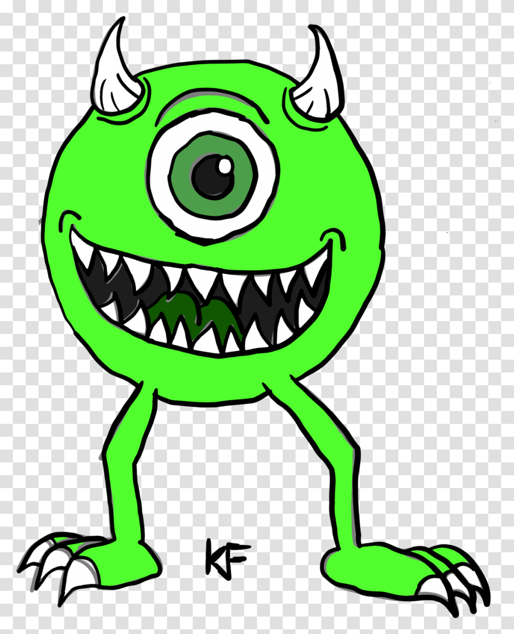 Early Mike Wazowski Download, Green, Plant Transparent Png