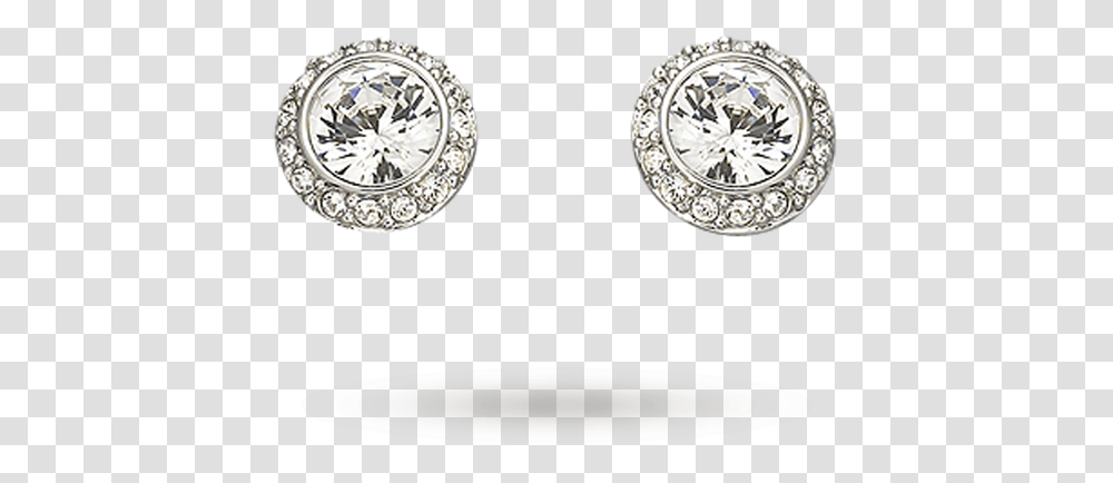 Earring Stud Silver Swarovski Stud Earrings, Accessories, Accessory, Jewelry, Diamond Transparent Png