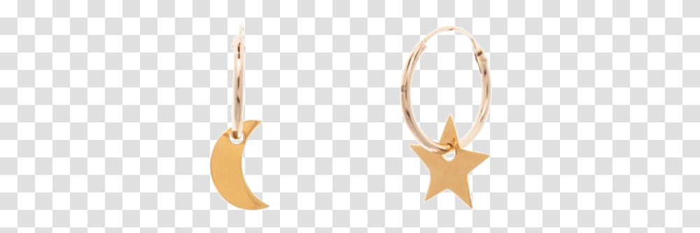 Earrings Asgard Gold Pleated Cross Earrings, Antler Transparent Png
