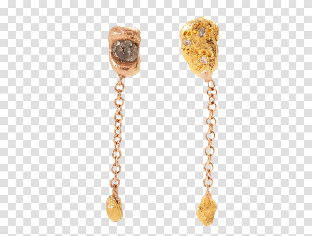 Earrings, Chain Transparent Png