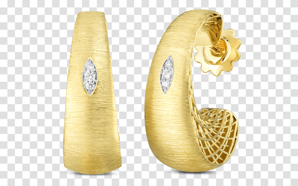 Earrings, Gold, Ivory Transparent Png