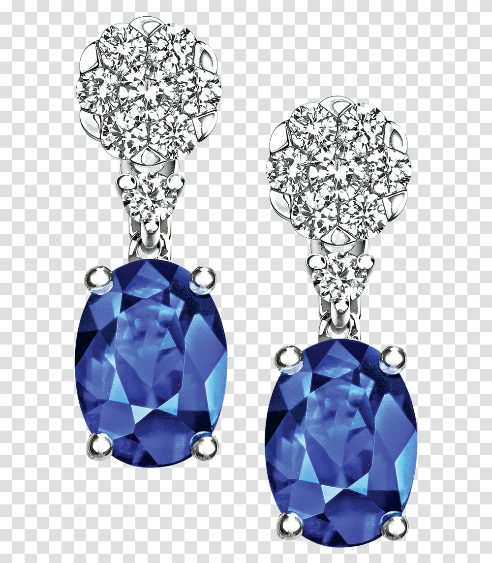 Earrings, Sapphire, Gemstone, Jewelry, Accessories Transparent Png